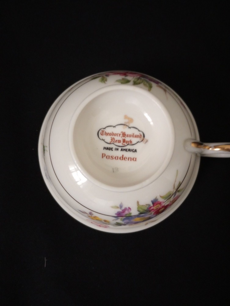 Theodore Haviland NY Pasadena Pattern Five Piece Place Setting