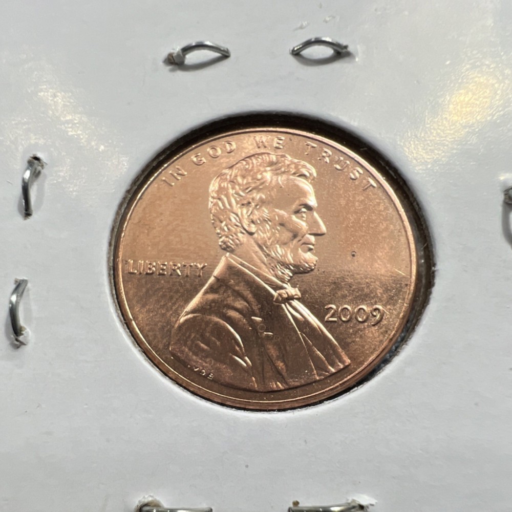 2009 Lincoln Penny Cent - Formative Years EXTRA FINGER ERROR!