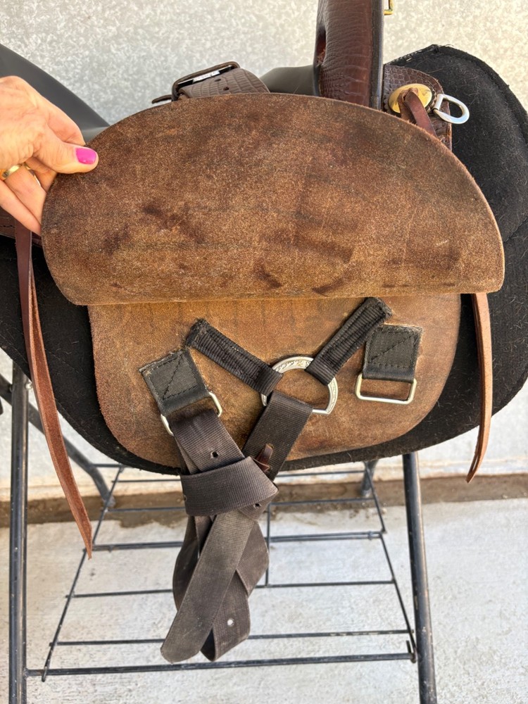 Len Brown Black Mesa Patriot Saddle & Protector Pad