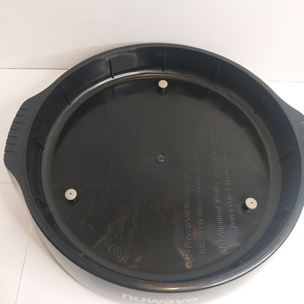 NuWave Pro Plus 20601 Replacement Base Bottom Tray Black Replacement OEM