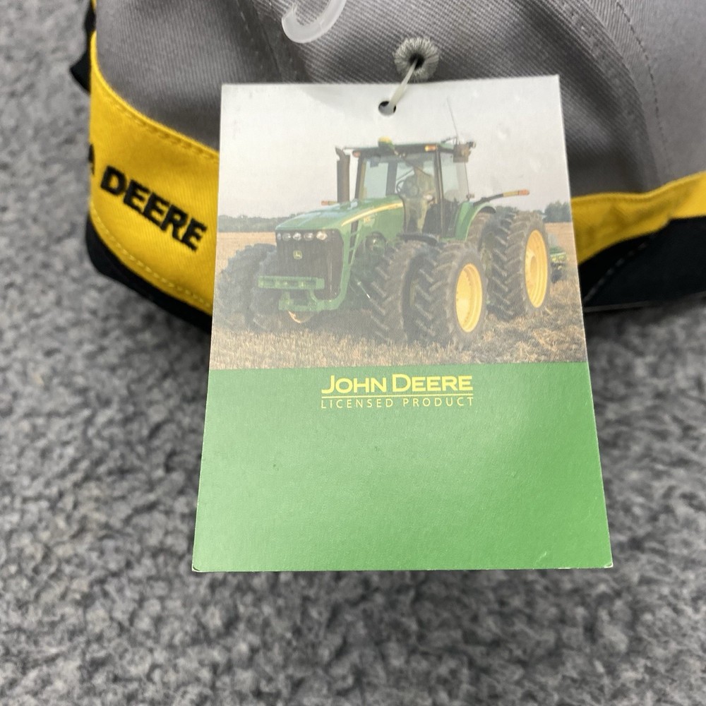 John Deere Hat Nothing Runs Like A Deere Strapback Cap