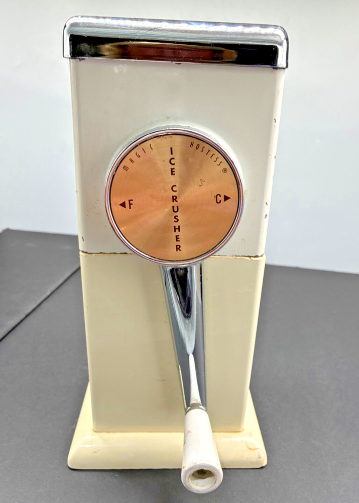 Vintage- Magic Hostess Ice Crusher mid century modern