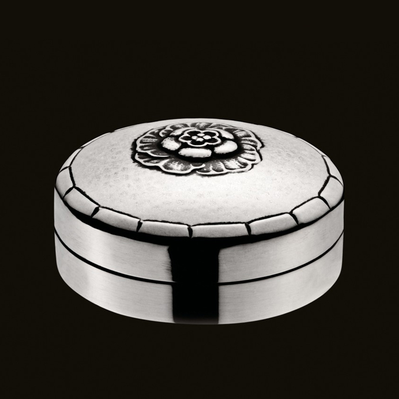 Georg Jensen Sterling Silver Pill Box # 79 D
