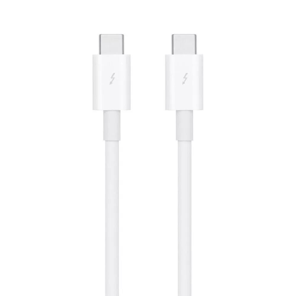 Genuine / Official Apple Thunderbolt 3 Cable - 0.8 m - White - New