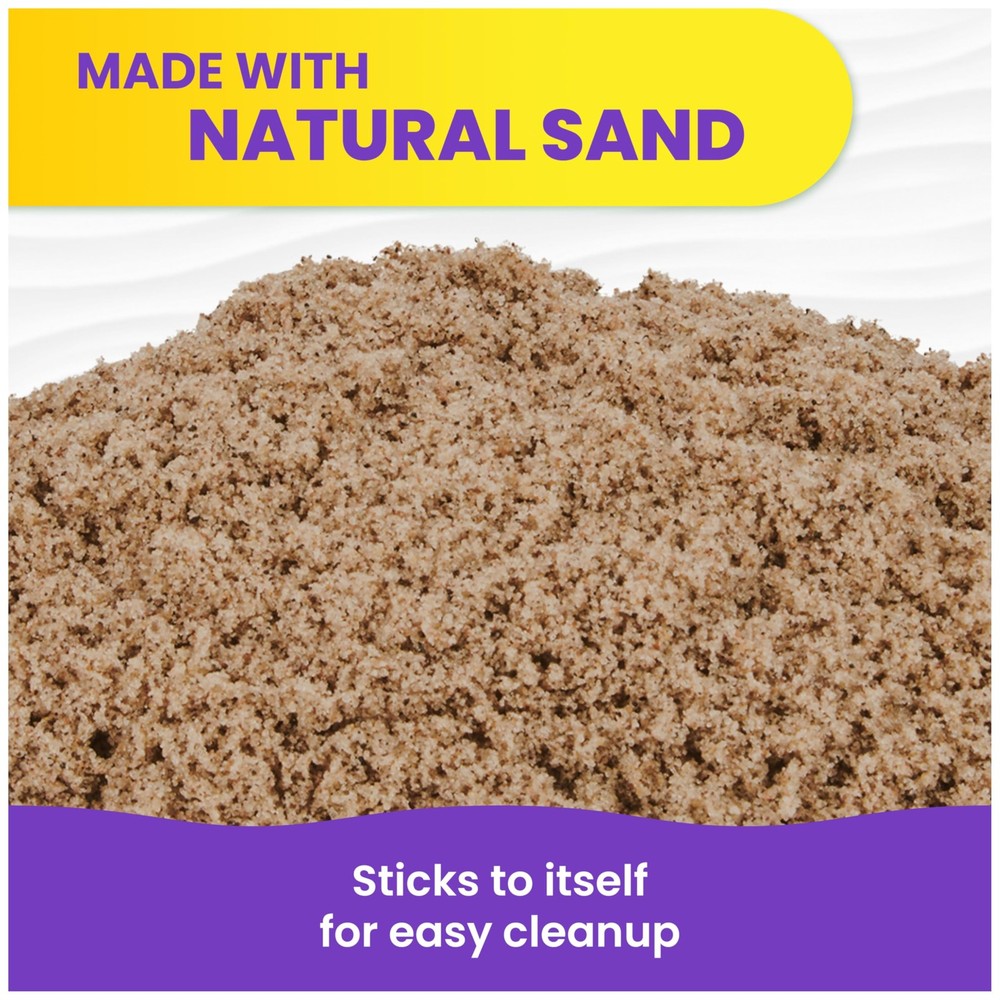 , 3.25lbs Beach Play Sand, Exclusive, Easter Basket Stuffers, Moldable Sensor...