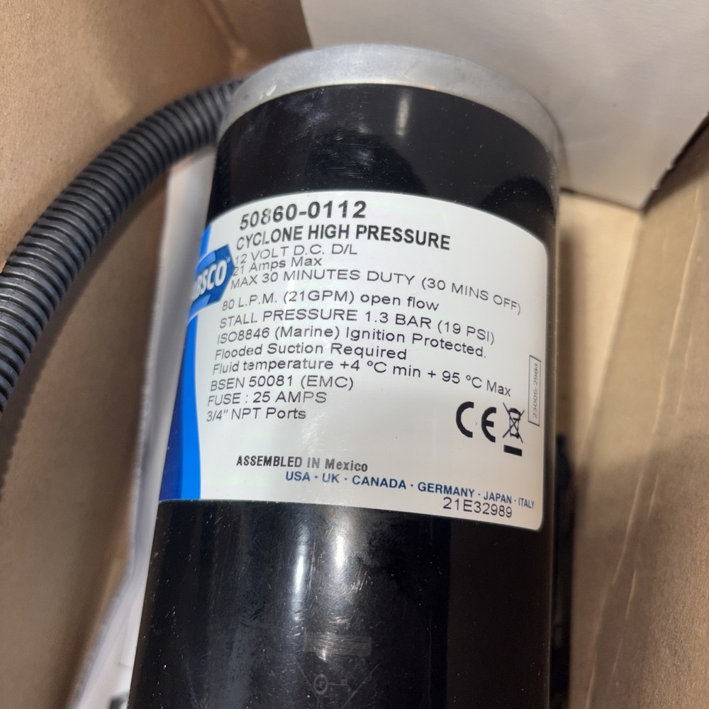 Jabsco Cyclone 50860-0112