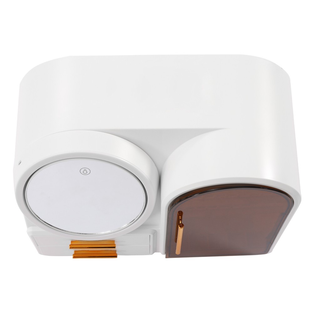 Combined Cosmetic Large Capacity Storage Box Multi Function With USB LED Light