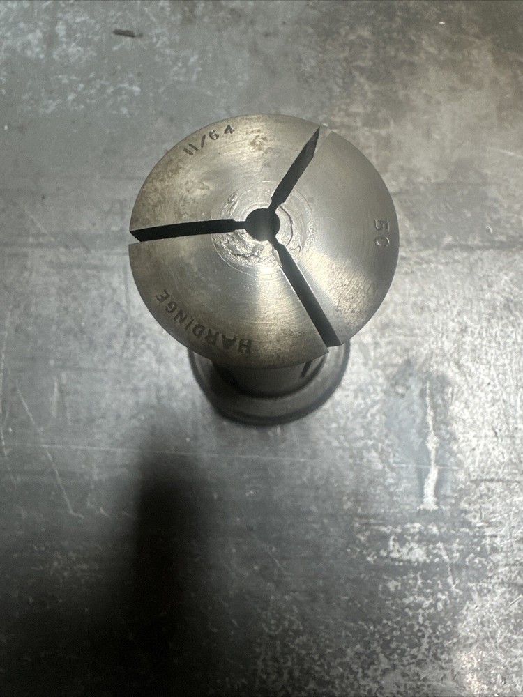 Hardinge 11/64 5C Collet With Threaded Drawbar