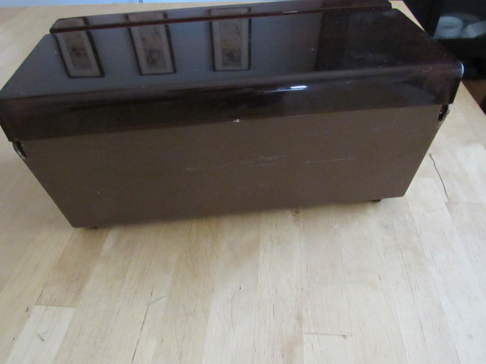 Rubbermaid Floppy Disk Plastic Storage Box Case Holder Organizer 2475