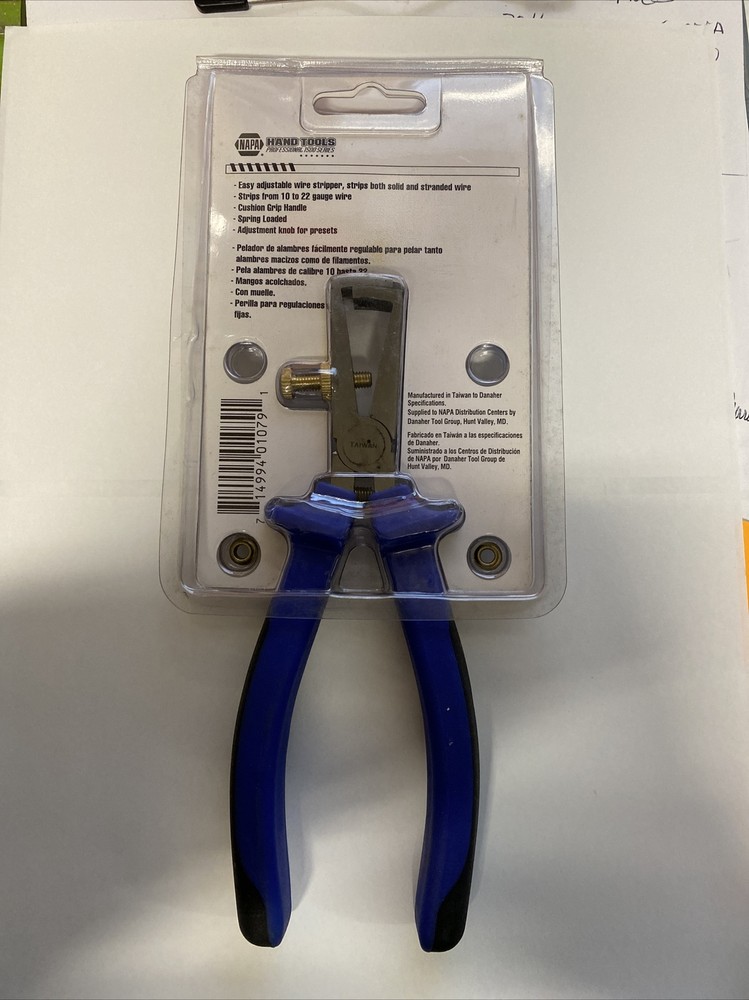 NAPA Hand Tools, Part #61079, Wire Strippers
