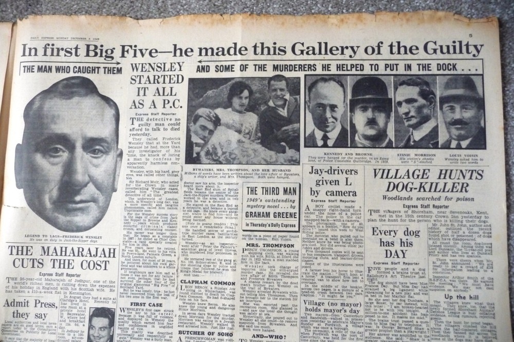 Daily Express 5th December 1949