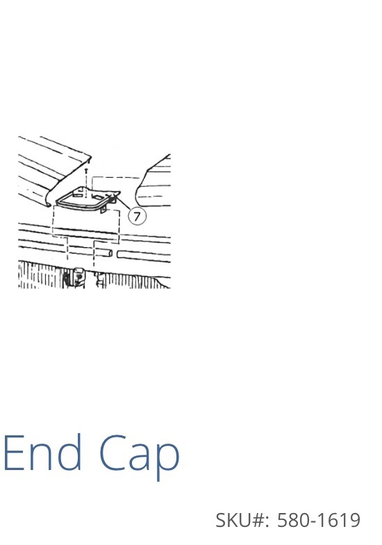 swimming pool end cap