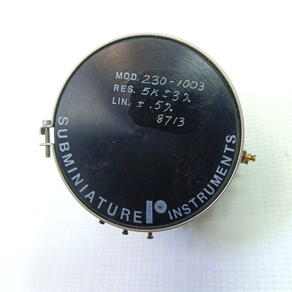 2.30-1003 SubMiniature instruments precision potentiometer  230-1003