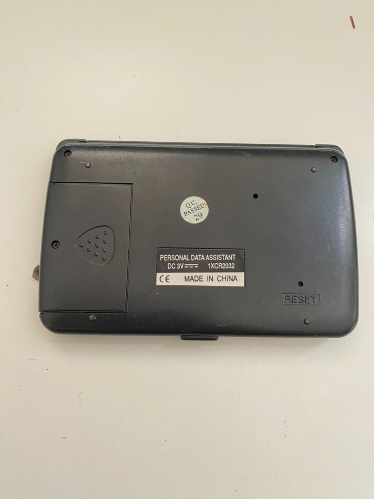 personal data assistant DC 3V 1XCR2032
