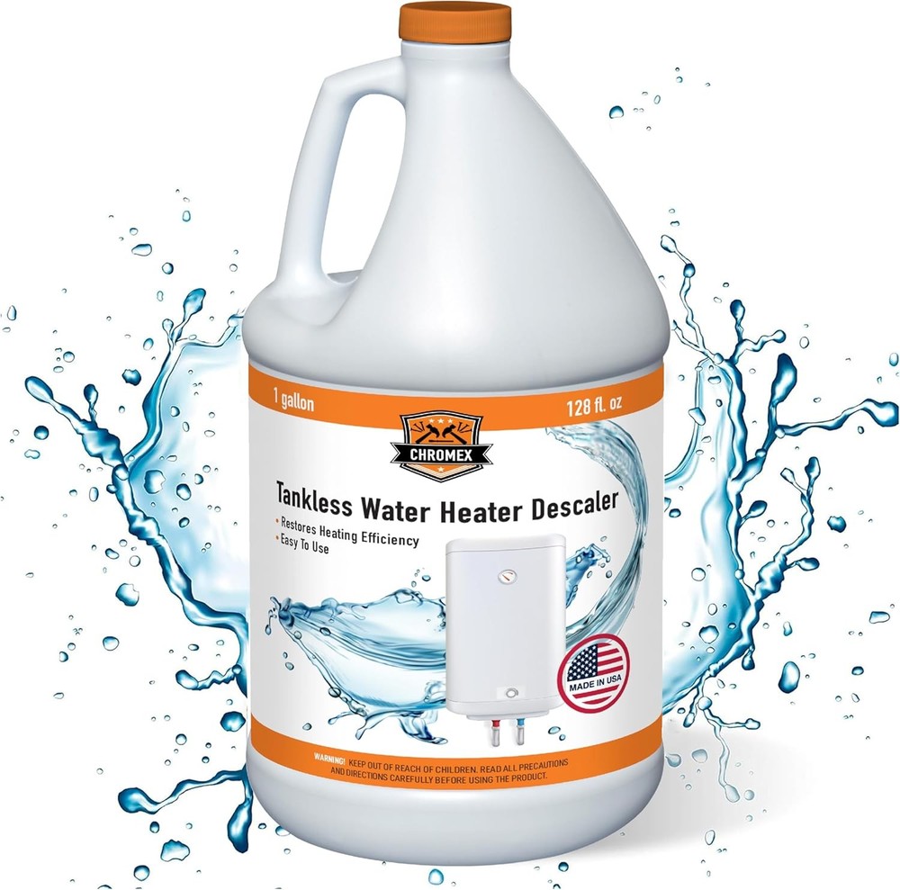 Tankless Water Heater Descaling Solution | Highly Effective Descale, 1 Gallon