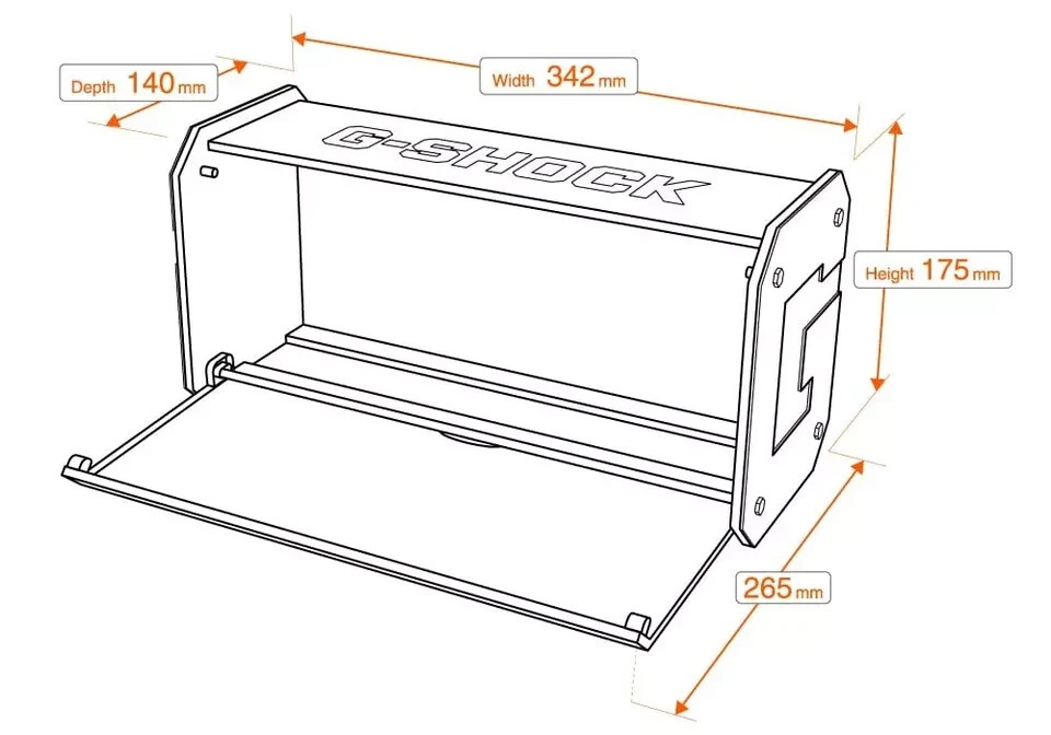 G-SHOCK Collection Display Set Case Box GS-COLDISPSET NEW authentic JAPAN