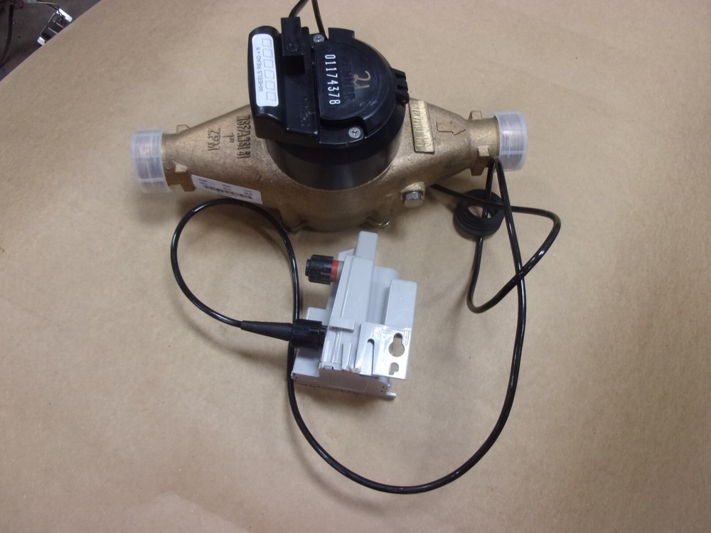 Zenner 1" ZPM Nitro 1 Bronze Water Line Meter Direct Read Wireless Scancoder