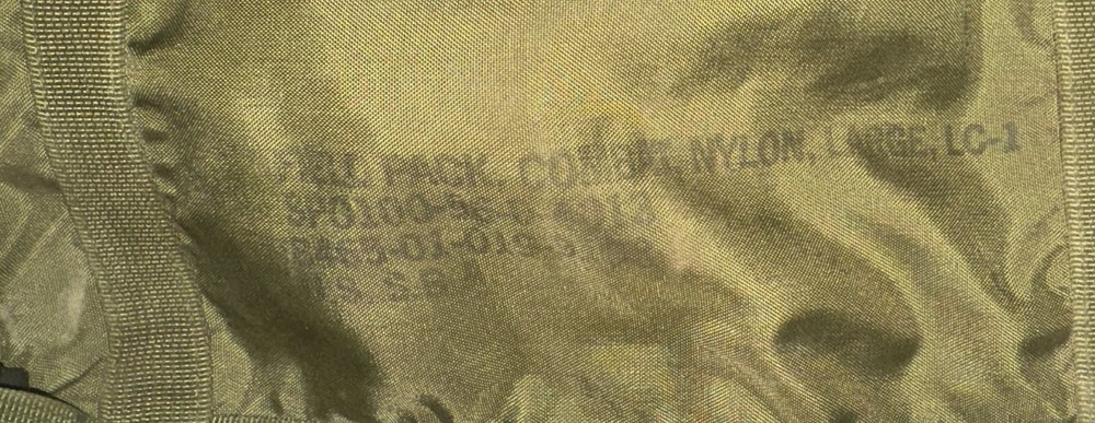ALICE Pack USGI LC-1 ALICE COMBAT FIELD PACK  Nylon Large Combat Field Pack