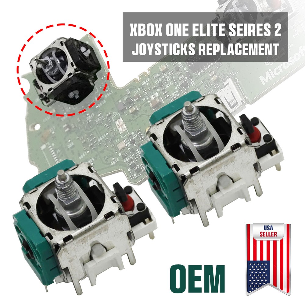 OEM Joystick 3D Analog Thumbstick Replace For Xbox One Elite Series 2 Controller