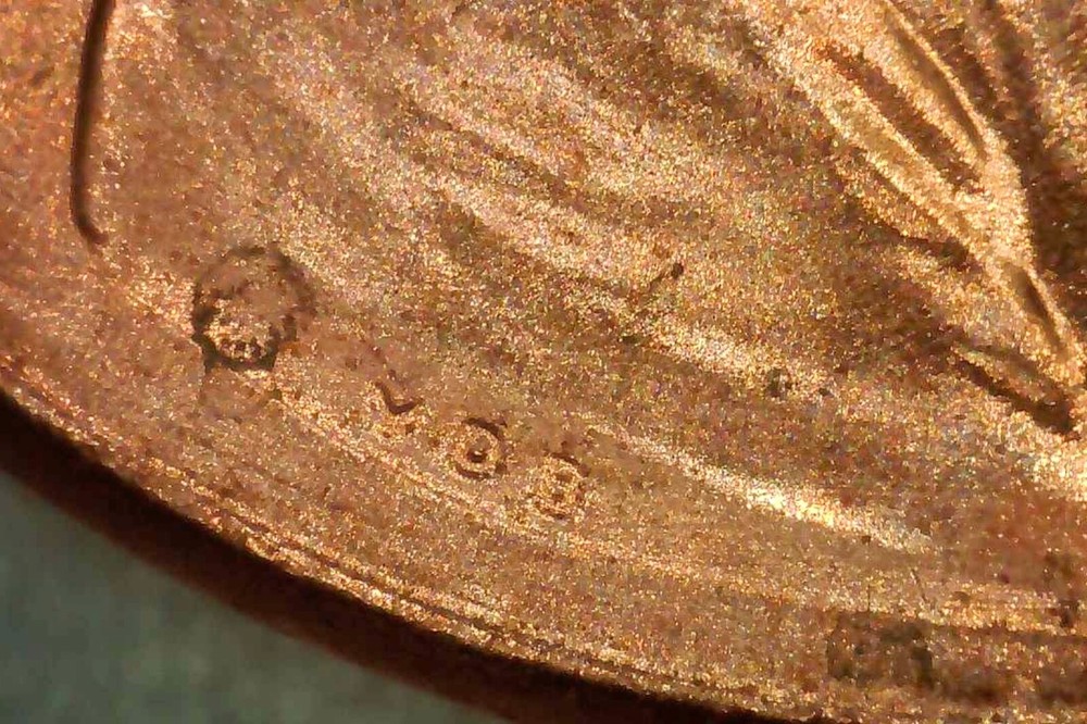 Multi Error Coin - 2023 P Lincoln Cent - Die Chips Doubling Grease Shield Penny