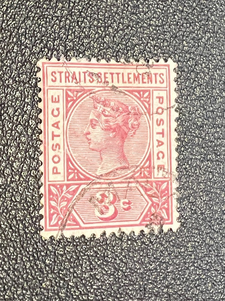 Straits Settlements stamp 84 used