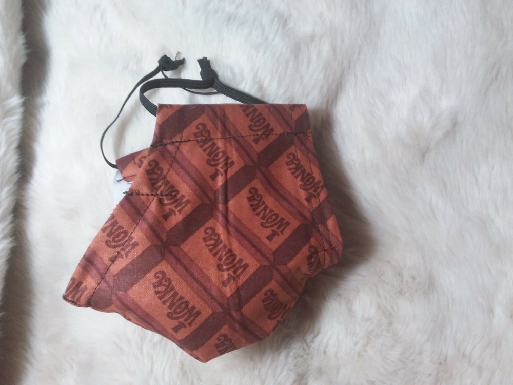 Chocolate Cotton face masks with nose wire Medium