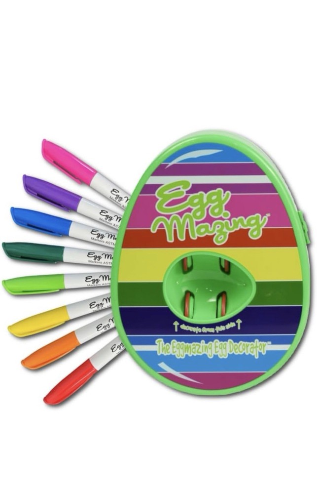The EggMazing Easter Egg Mini Decorator Kit  Set Includes Bonus Items New