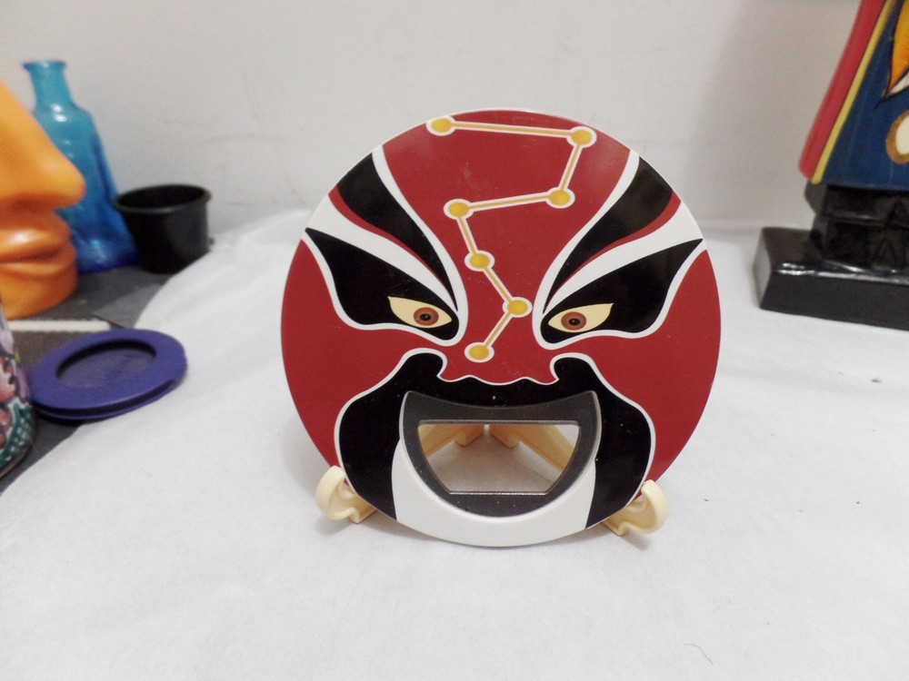 Chinese Mask Bottle Opener Two Sided