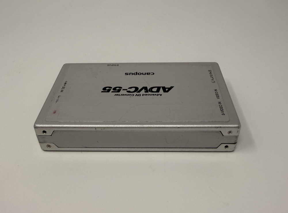 Canopus ADVC-55 Advanced Digital Video DV Converter TESTED