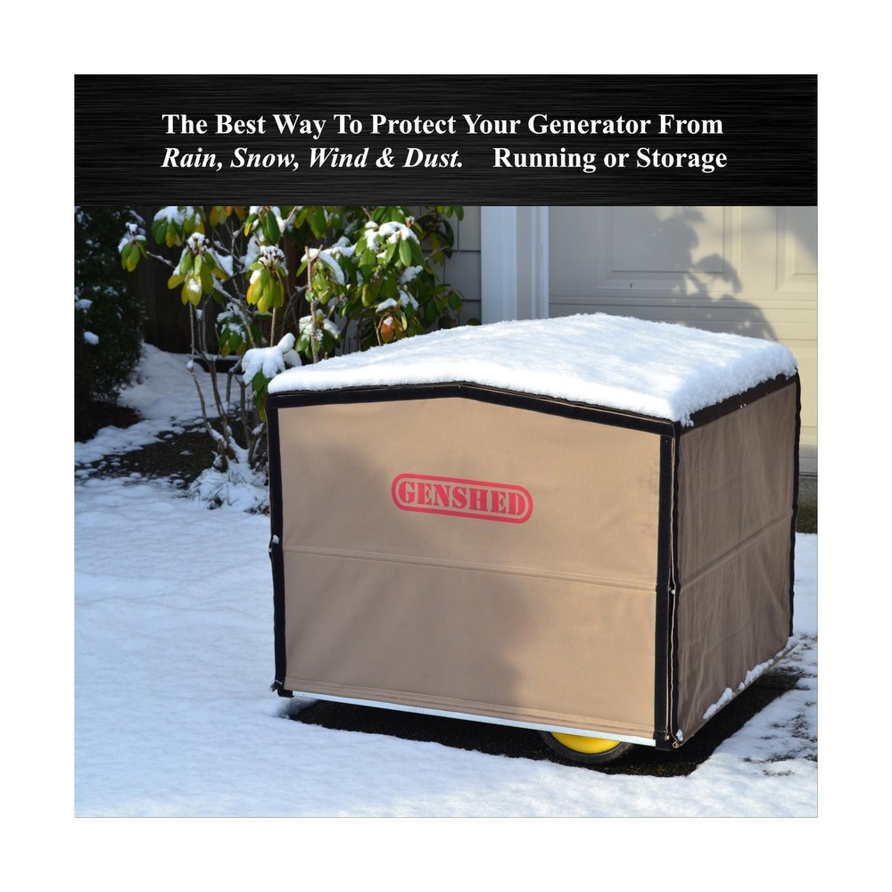 Generator Shed - Combining Generator Covers While Running & Generator Covers ...