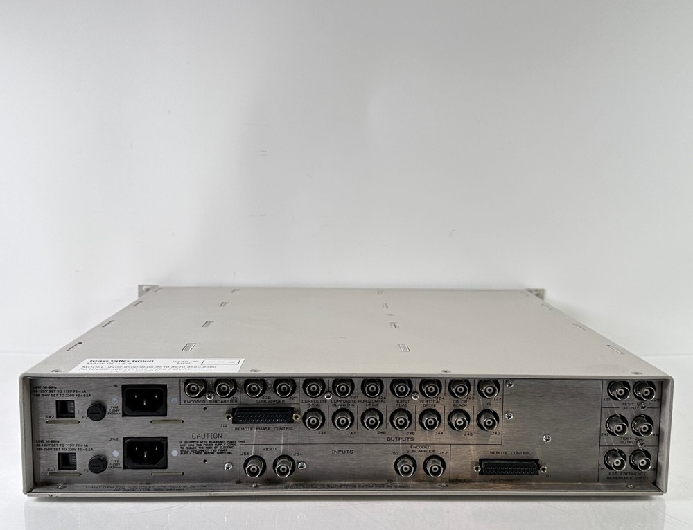 Grass Valley 9520A Master Reference Synchronizing Generator