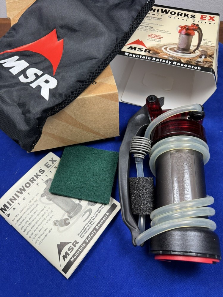 MSR MiniWorks EX Ceramic Water Filter System