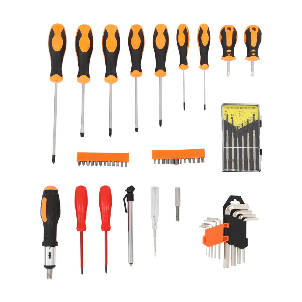 4-Compartments Trolley Case Tool Box Hand Tool Kit Hardware Tool & Luggage Kit