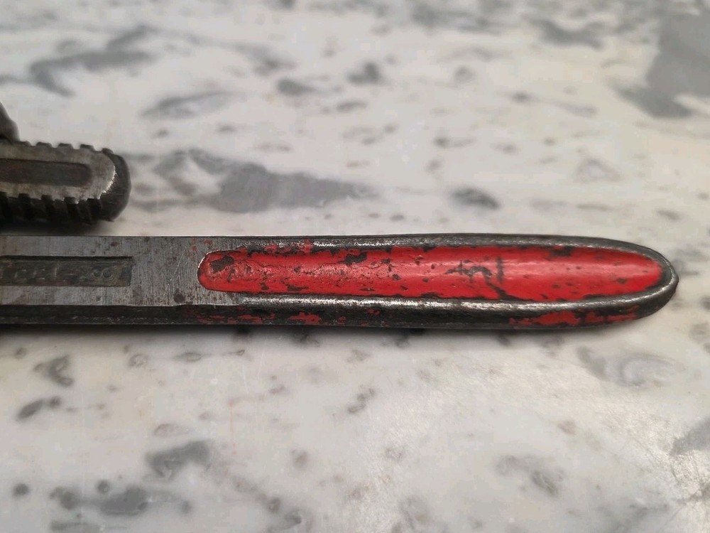 Vintage 8" West German Pipe Monkey Wrench No. 8