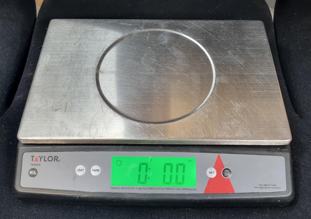 Taylor Precision TE66OS Portion Control Scale, Digital, 66 lbs SHIPPING MAILING