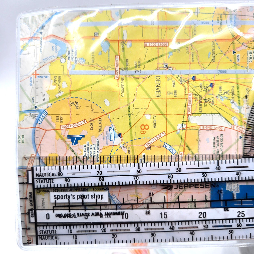 Jeppesen Navigation Plotter PN-1 Vintage