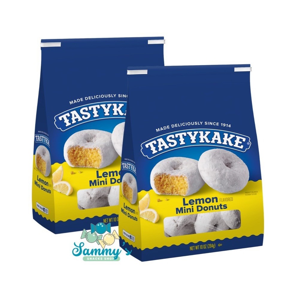 Tastykake Lemon Mini Donuts 2 Bags