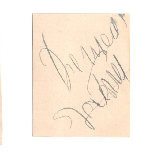Jose Torres Signed Program 1943 Autographed Ballet Dancer, Director Paris Opera