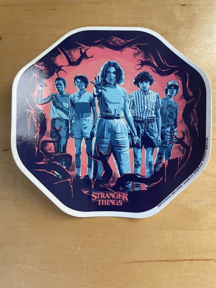Hot Topic Stranger Things S3 sticker 3.5”