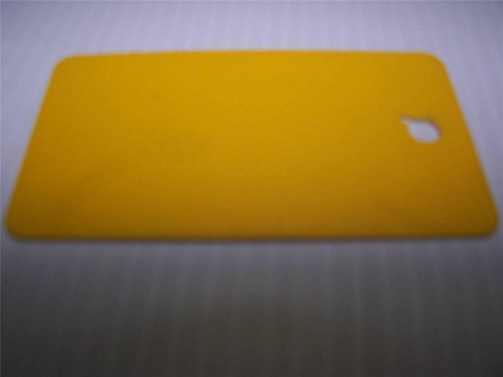 GE YELLOW TEXTURE  powder coating    1 lb new