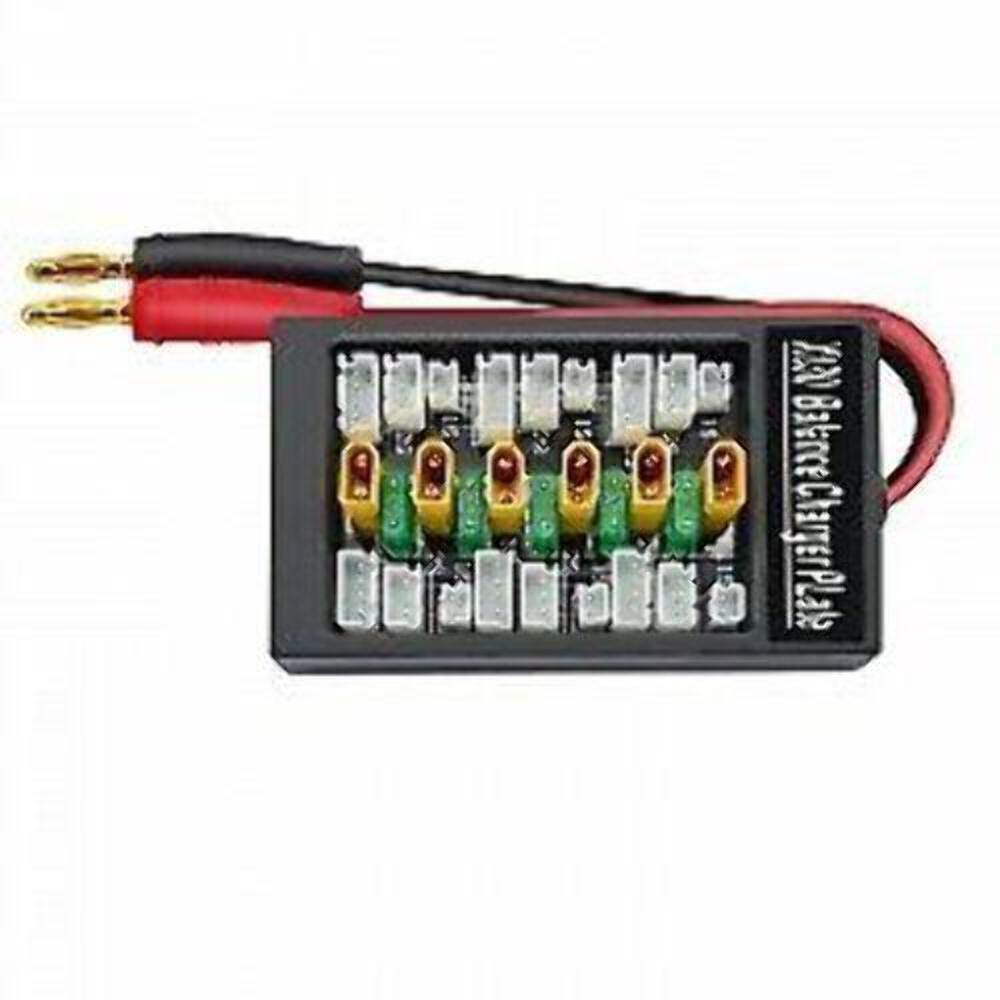 ExcelRC 4mm Plug to TX30 Parallel charging board with 30A fuse Plug type: US