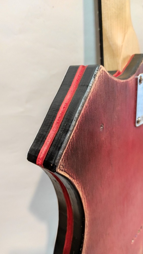 Matteacci's Route 66 shield electric guitar