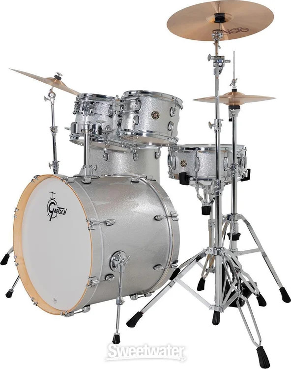 Gretsch Drums Catalina Maple 5-piece Shell Pack - Silver Sparkle