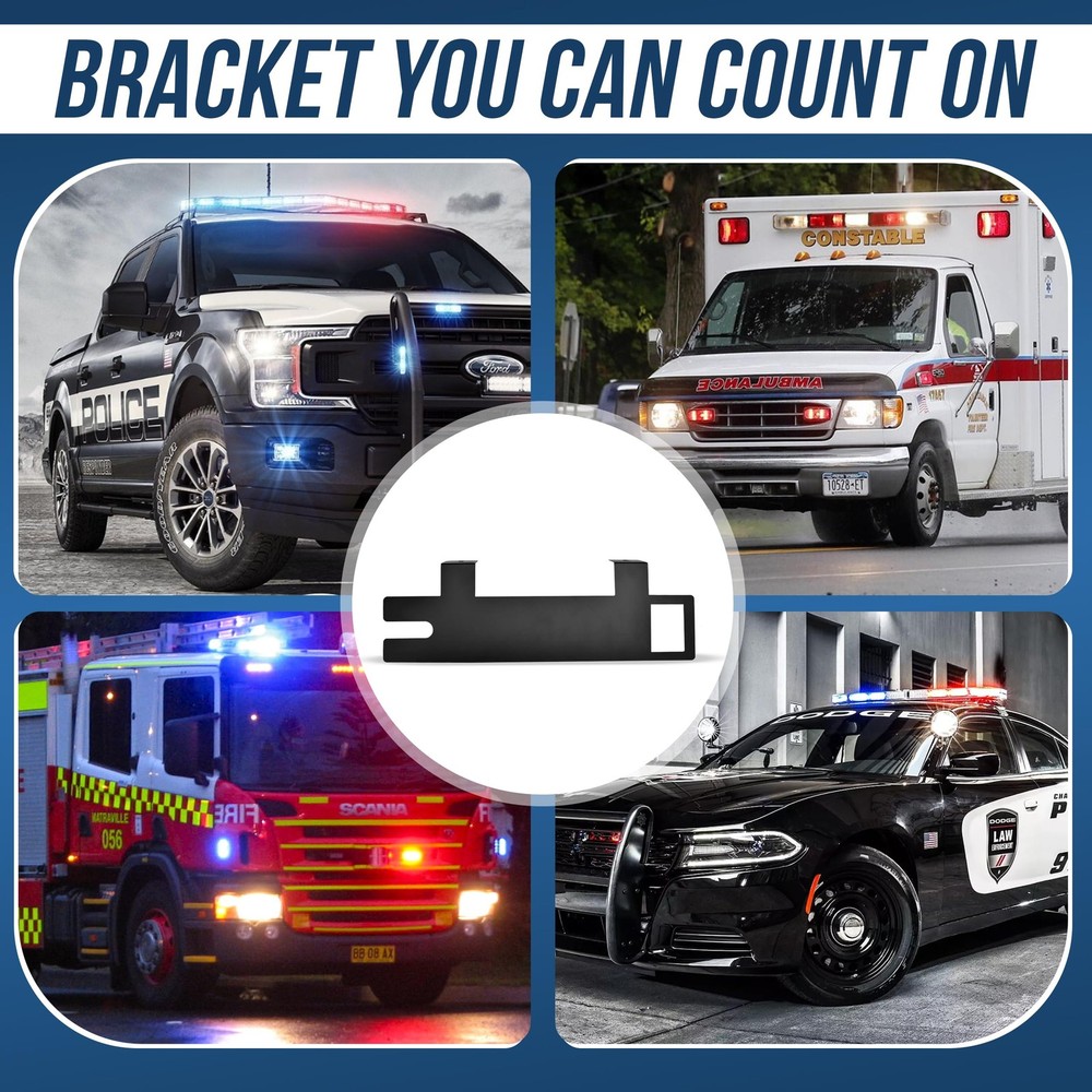 Interior Visor Bracket with Extension for Full-Size SUVs & Trucks - Adjustabl...