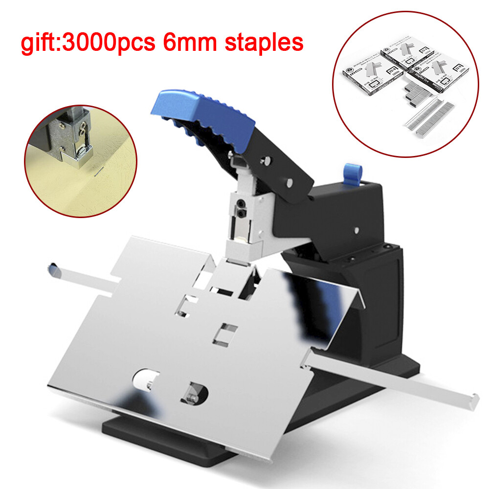 A3 Manual Saddle Stapler Desktop Binding Machine Flat Stitcher Bookbinding 6.5mm