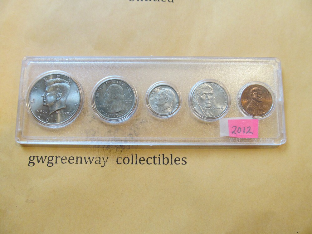 2012 Birth Year Set 5 Coins & Holder