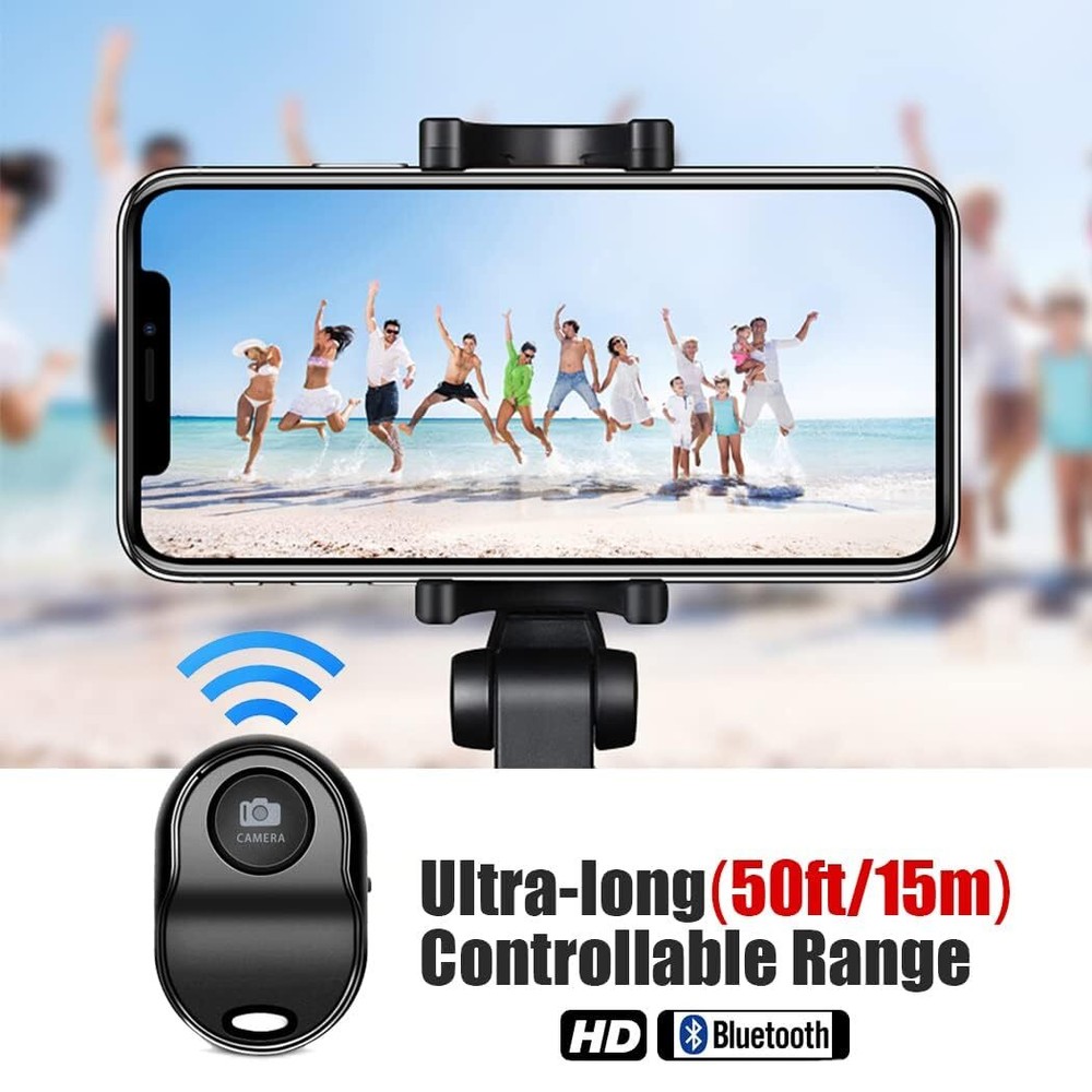 Upgraded Bluetooth 5.0 Remote Shutter for iPhone & Android Camera Wireless