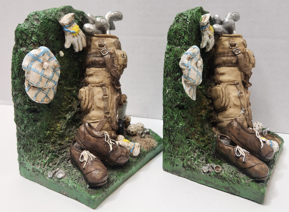 Golf Bag & Accesories Bookends