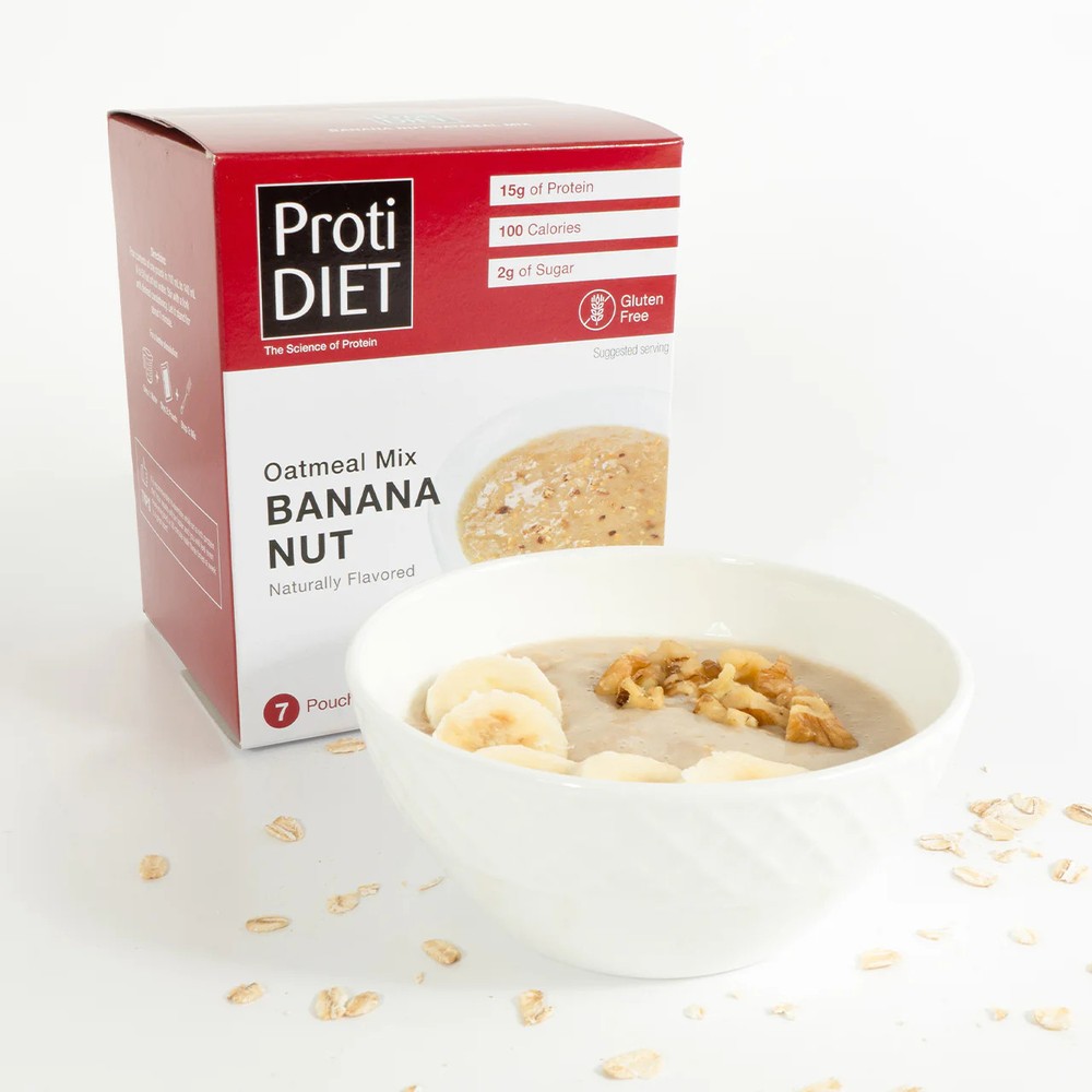 ProtiDiet Banana Nut Oatmeal