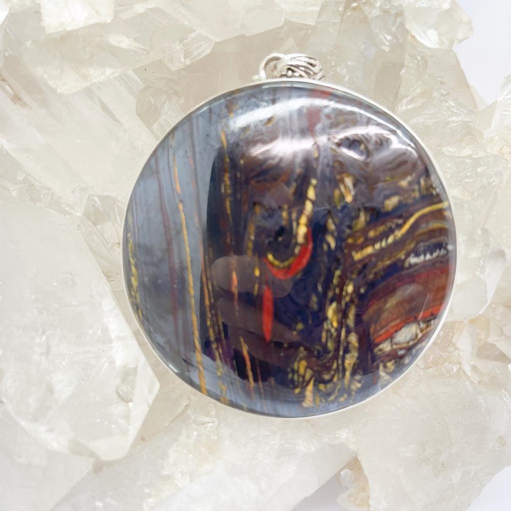 Tiger Iron Pendant $400